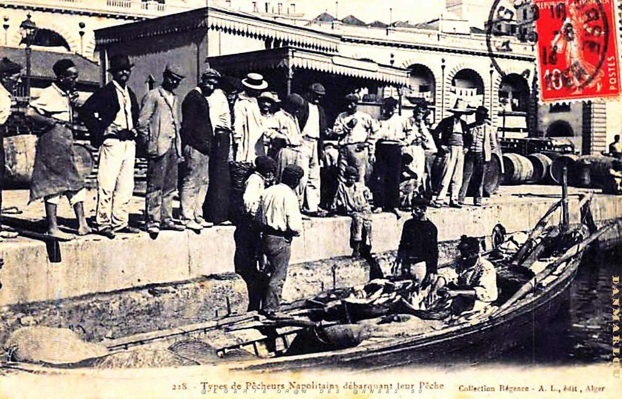 Alger - Pecheurs Napolitains - 1913.jpg